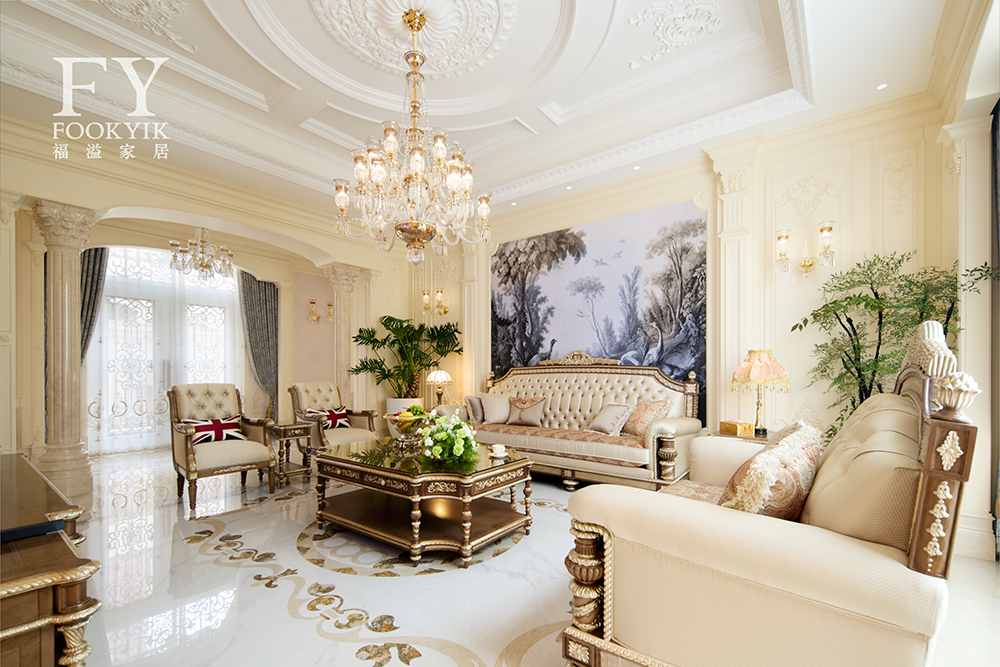 1000 Square Meter French Style Detached Villa