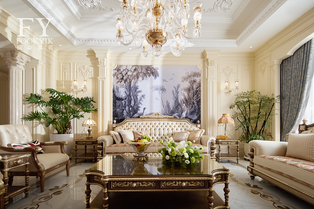 1000 Square Meter French Style Detached Villa